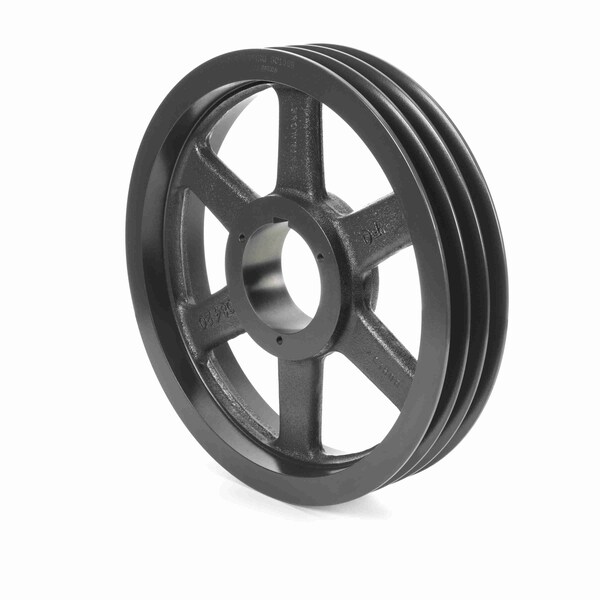 3 Groove Cast Iron Bushed Bore Multiple Sheave, 3C160R